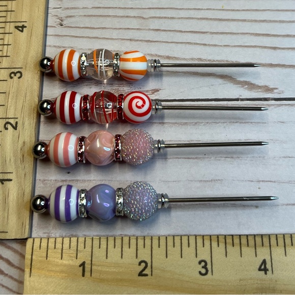 Handmade Beaded Cocktail Picks - Picture 5 of 9
